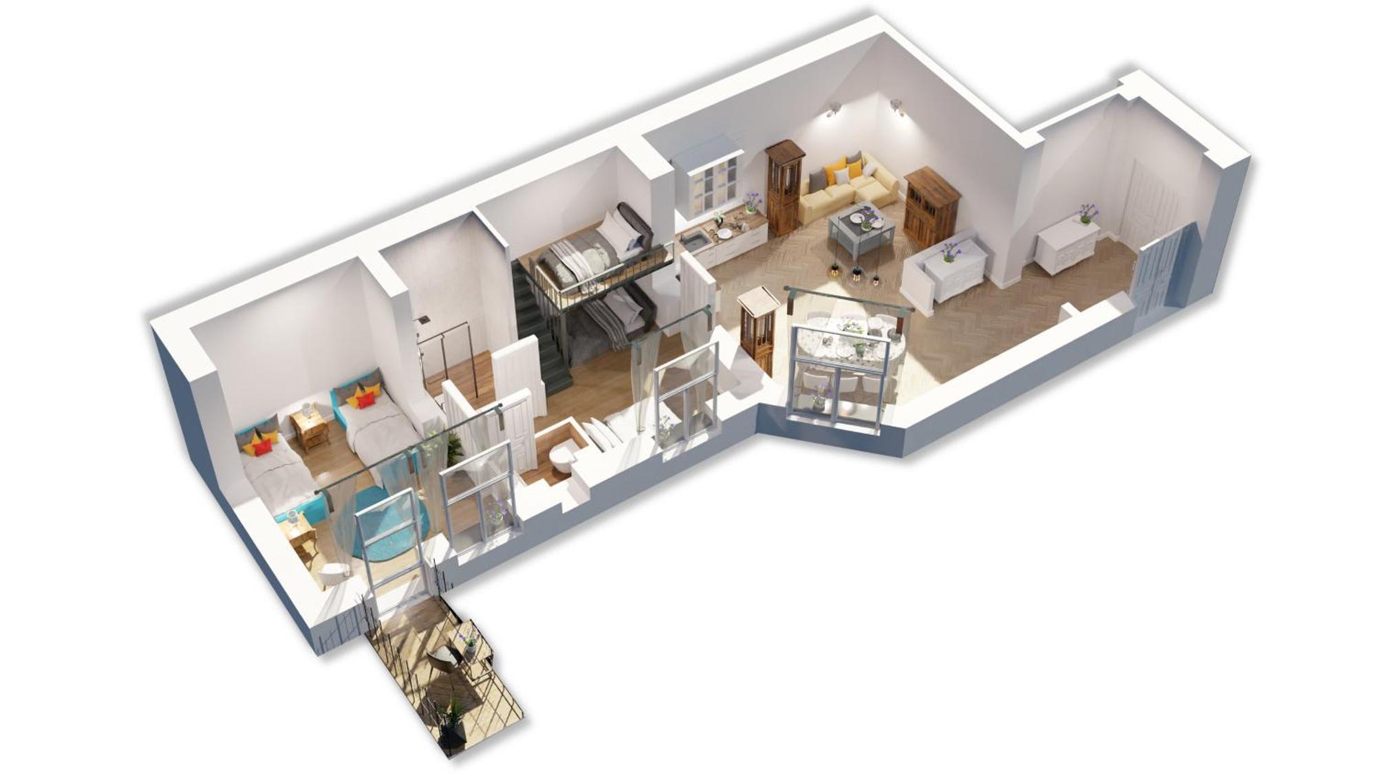 Kurkowa Gamahome Cozy Apartments Красков Екстериор снимка